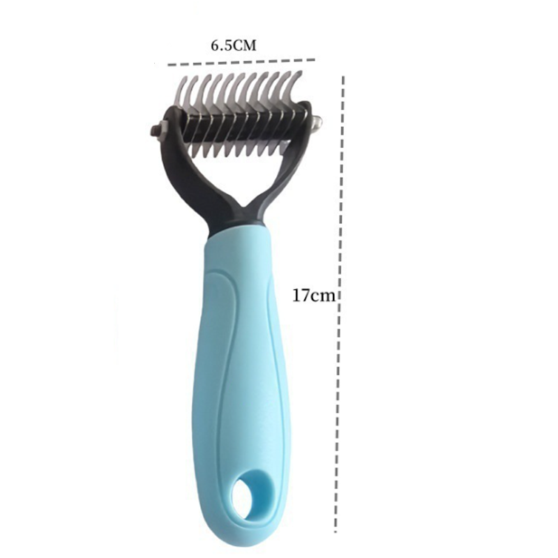 🥳2026 HOT SALE🥳Dual-Sided Pet Grooming Comb for Dogs & Cats