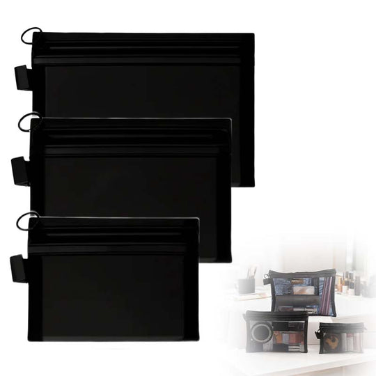 Portable Mesh Cosmetics Storage Bag