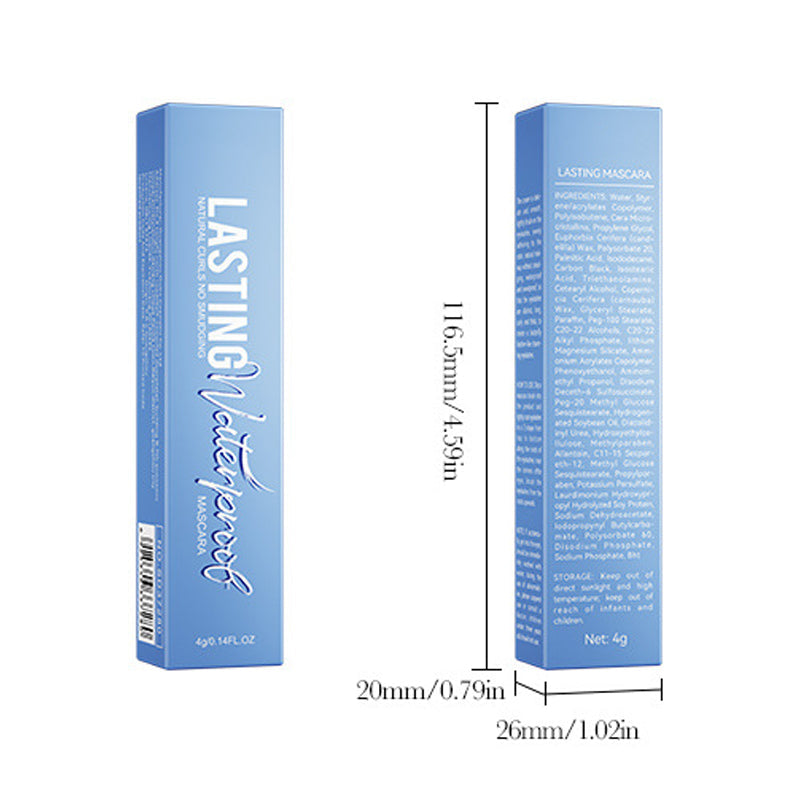 🥳2026 HOT SALE🥳✨ Buy 1 Get 1 Free! Waterproof Mascara – Advanced film tech, intense black. Perfect fanned effect, zero clumps. Lasts all day – no touch‑ups! 💪👩g-Lasting Waterproof Mascara