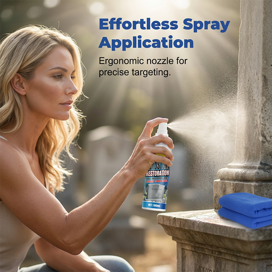 🏆LAST DAY SALE: ￡7.99!!  ⏰🎁Headstone Cleaning & Restoration Spray – Remove Stains Instantly
