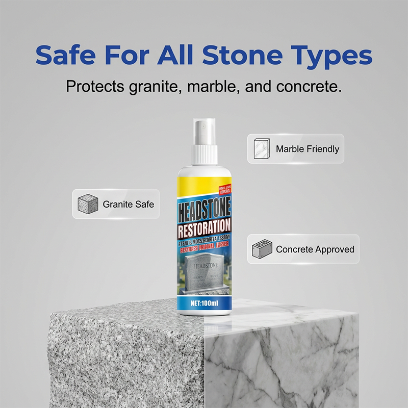 🏆LAST DAY SALE: ￡7.99!!  ⏰🎁Headstone Cleaning & Restoration Spray – Remove Stains Instantly