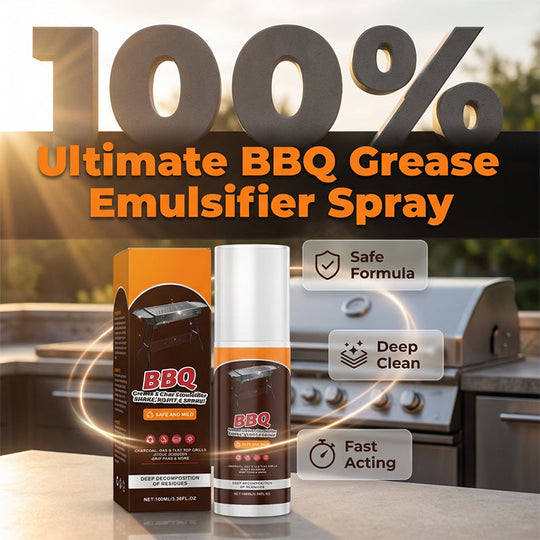 ✨ 2026 HOT SALE🎉Heavy-Duty BBQ Grill Cleaner Spray