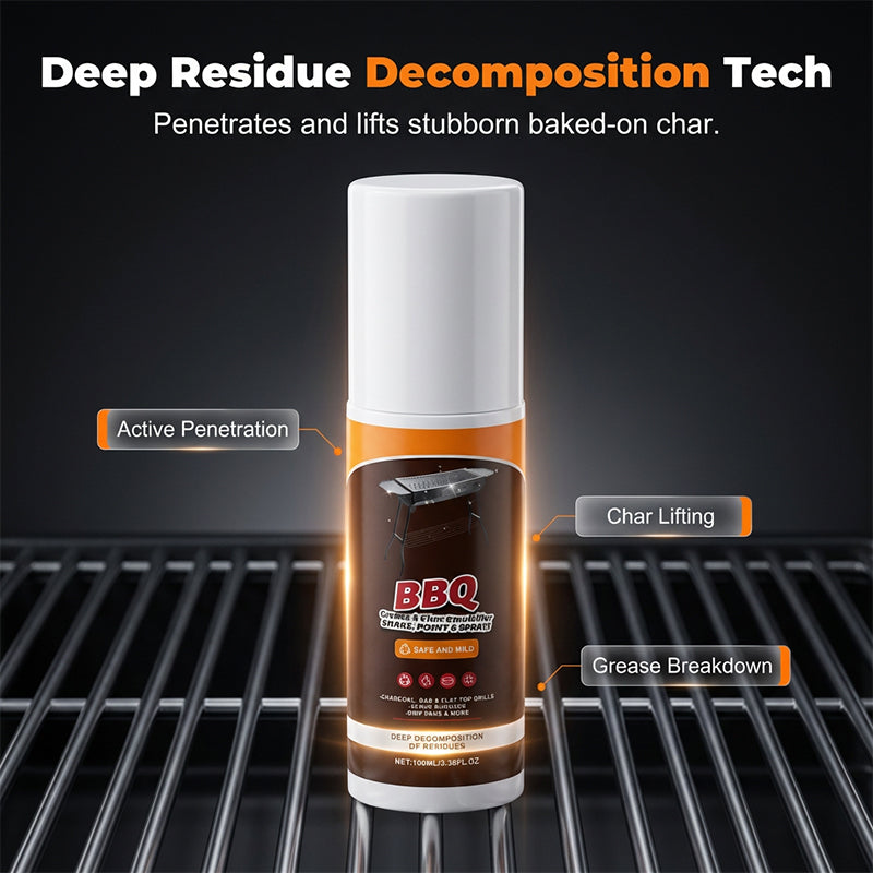 ✨ 2026 HOT SALE🎉Heavy-Duty BBQ Grill Cleaner Spray