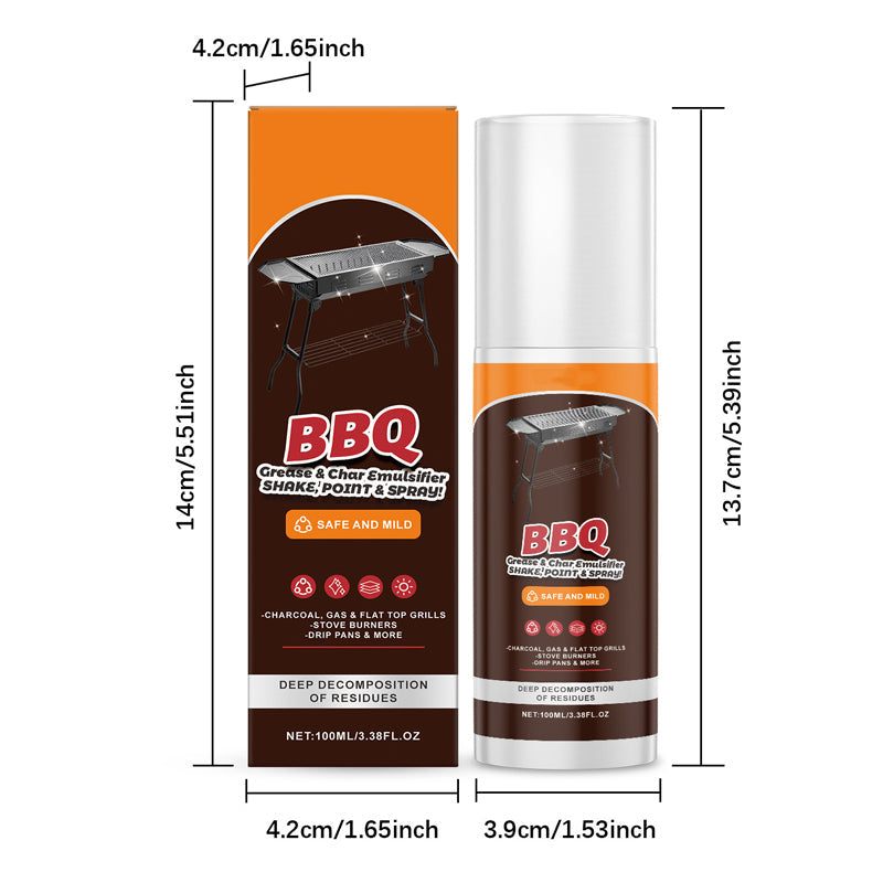 ✨ 2026 HOT SALE🎉Heavy-Duty BBQ Grill Cleaner Spray