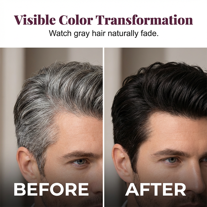 🎁New Arrival 2026 50K+ sold! 💥Hair Darkening Shampoo Bar for Gray Hair