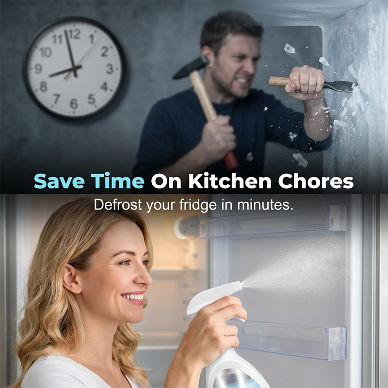 ❄️Large Quantity Get 50% Discount🎁 Refrigerator De-icing Cleaning Spray