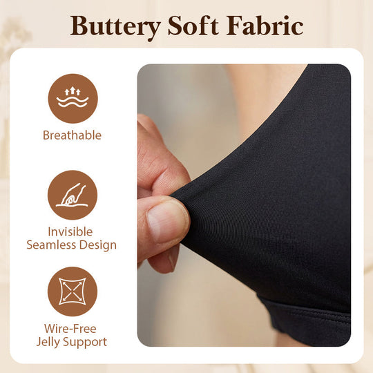 💜 LAST DAY PROMOTION - 50%OFF💜 Women's Wire-Free Jelly Support Triangle Bralette