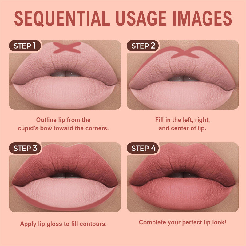 🔥2026 Hot Sale ⏰Long-Lasting & Waterproof Matte Lipstick Set