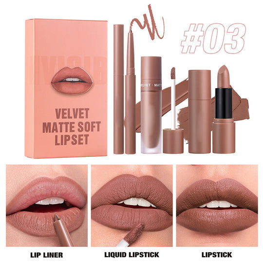 🔥2026 Hot Sale ⏰Long-Lasting & Waterproof Matte Lipstick Set