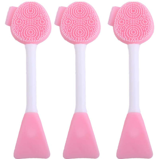 🔥2026 HOT SALE💞50K+ SOLD!⚡Dual-Ended Silicone Face Mask Applicator Brush