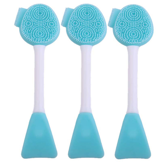 🔥2026 HOT SALE💞50K+ SOLD!⚡Dual-Ended Silicone Face Mask Applicator Brush
