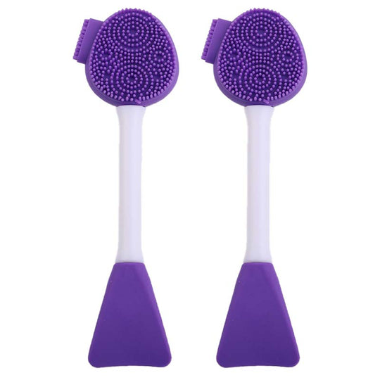 🔥2026 HOT SALE💞50K+ SOLD!⚡Dual-Ended Silicone Face Mask Applicator Brush