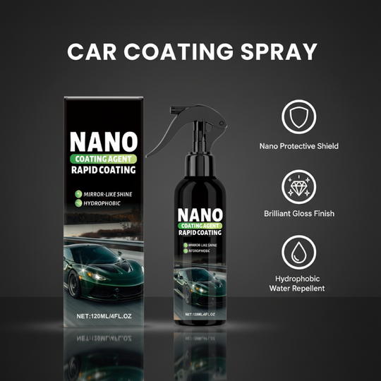 🔥Buy 2 Get 1 Free🎁Rapid Action Nano Ceramic Car Coating Spray