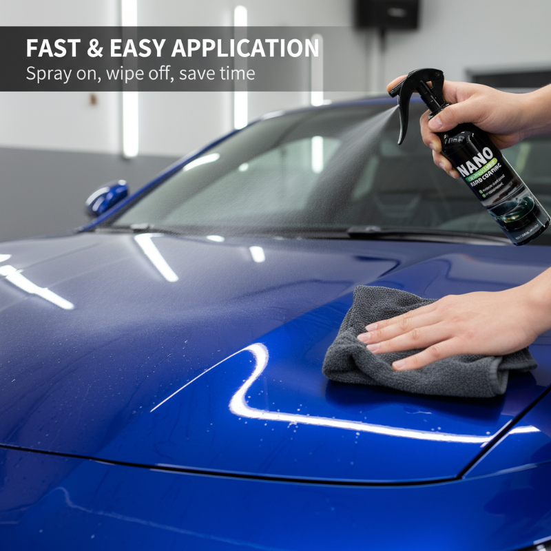 🔥Buy 2 Get 1 Free🎁Rapid Action Nano Ceramic Car Coating Spray