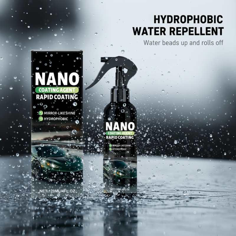 🔥Buy 2 Get 1 Free🎁Rapid Action Nano Ceramic Car Coating Spray
