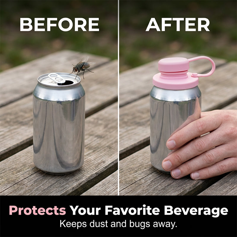 🌞Summer Hot Price Only Today🔥50K+ SOLD!🎁 Silicone Soda Can Lid Cover