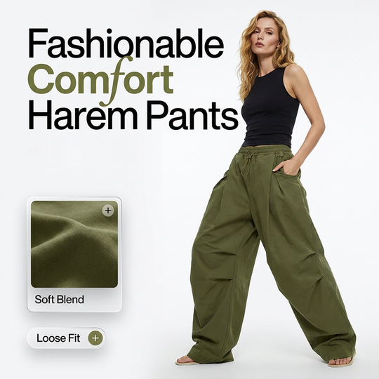 👖 50% OFF NOW! 🏆 Voluminous Pleated Lantern Trousers – Flowy, Elegant & Wide-Leg – Perfect For A Chic Summer Look Or Formal Occasion ✨