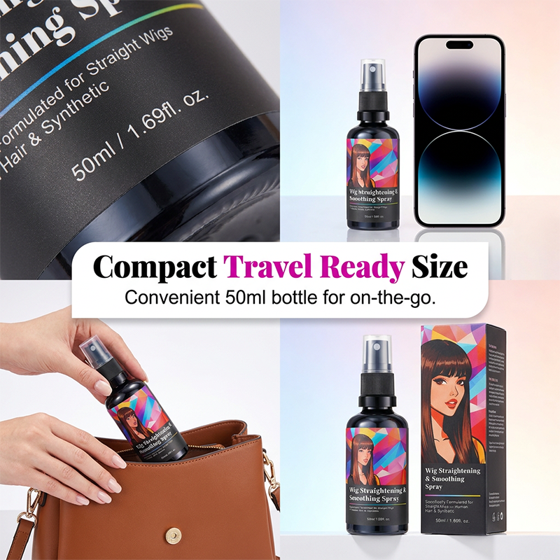 🏆 Last Day Special Price ! 🔥Wig Straightening & Smoothing Spray