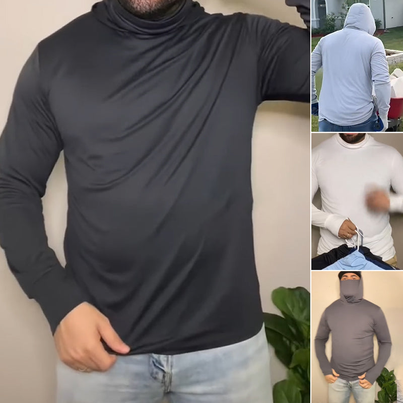 📢📢50% OFF !! ⏰Men’s Lightweight Quick-Dry UV Protection Hoodie