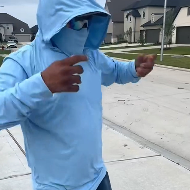 📢📢50% OFF !! ⏰Men’s Lightweight Quick-Dry UV Protection Hoodie