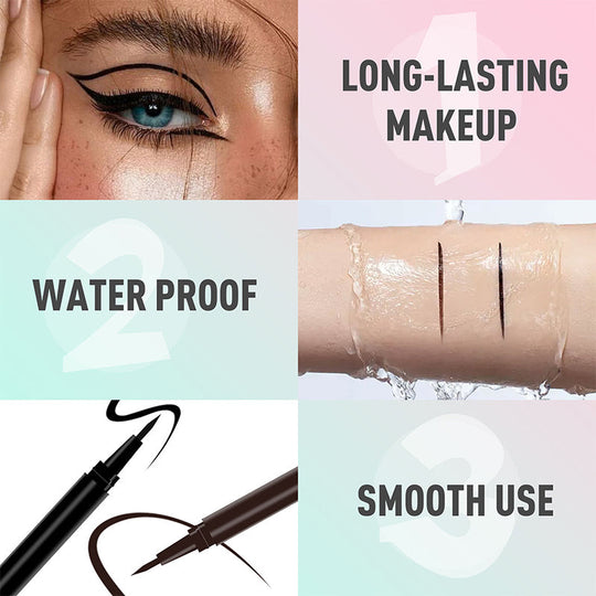 💝Last Day-Buy 1 Get 1 Free!💥Waterproof Liquid Eyeliner Pen