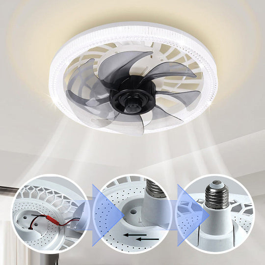 ✨ Summer 50% Price ❄️2-in-1 Mute Adjustable Fan Light with Remote Control
