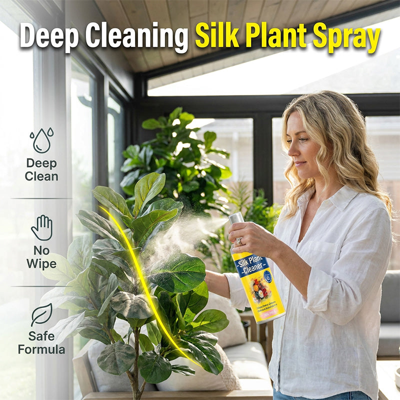 🥳2026 HOT SALE🥳💞50K+ SOLD!🌸🌺 50% OFF! Artificial Flower & Plant Cleaner – Fast-acting, odorless, eco-friendly. Spray & air dry. Restores natural shine