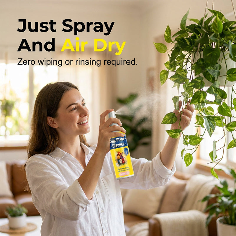 🥳2026 HOT SALE🥳💞50K+ SOLD!🌸🌺 50% OFF! Artificial Flower & Plant Cleaner – Fast-acting, odorless, eco-friendly. Spray & air dry. Restores natural shine