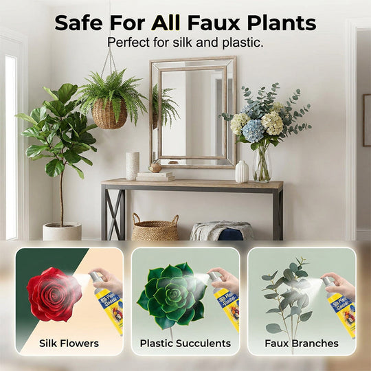 🥳2026 HOT SALE🥳💞50K+ SOLD!🌸🌺 50% OFF! Artificial Flower & Plant Cleaner – Fast-acting, odorless, eco-friendly. Spray & air dry. Restores natural shine