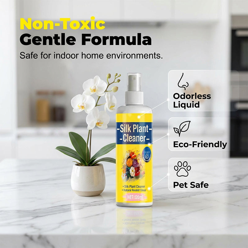 🥳2026 HOT SALE🥳💞50K+ SOLD!🌸🌺 50% OFF! Artificial Flower & Plant Cleaner – Fast-acting, odorless, eco-friendly. Spray & air dry. Restores natural shine