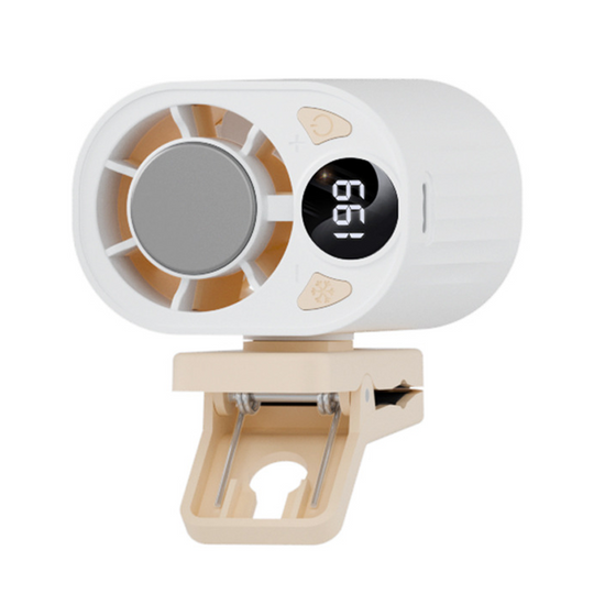 ⚡ 50% OFF FLASH SALE! Rechargeable Clip-On Air Cooler – Ultra-Portable, 3 Speeds, 10H Battery 🏕️🌀【Limited Time】