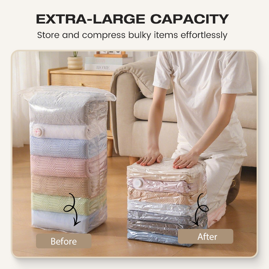 💥Last Day Buy 2 Get 1 Free💗No-Pump 3D Vacuum Storage Bags🧳📦💨