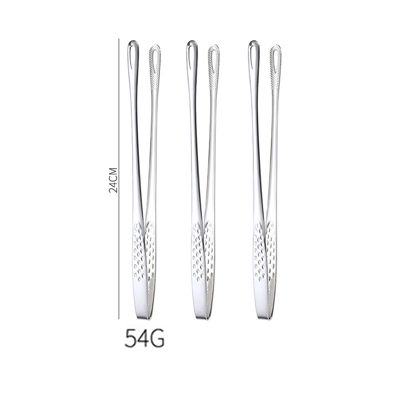 🏆 Last Day Special Price £9.99 ! 🔥Buy 2 Get 1 Free🎁28cm Super Long Stainless Steel Grill Tongs