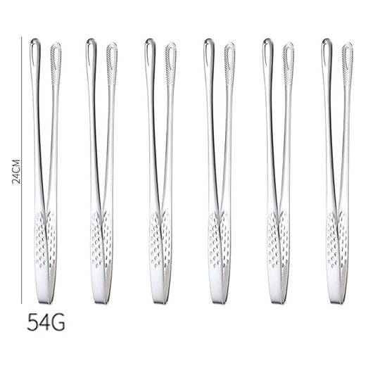 🏆 Last Day Special Price £9.99 ! 🔥Buy 2 Get 1 Free🎁28cm Super Long Stainless Steel Grill Tongs