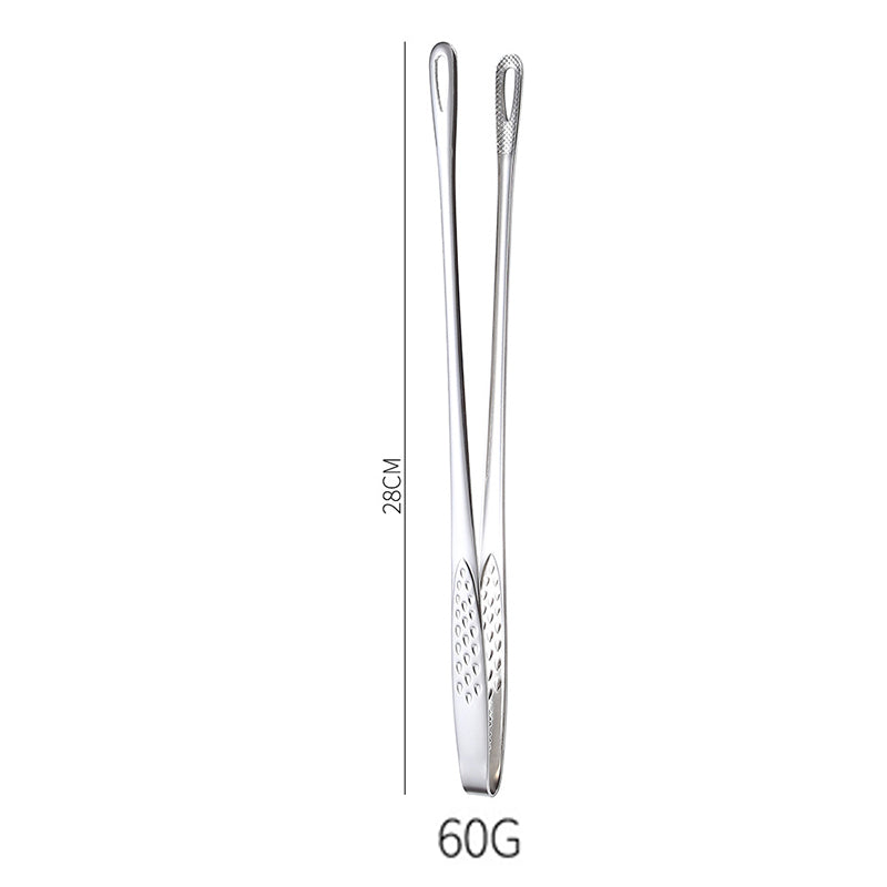 🏆 Last Day Special Price £9.99 ! 🔥Buy 2 Get 1 Free🎁28cm Super Long Stainless Steel Grill Tongs