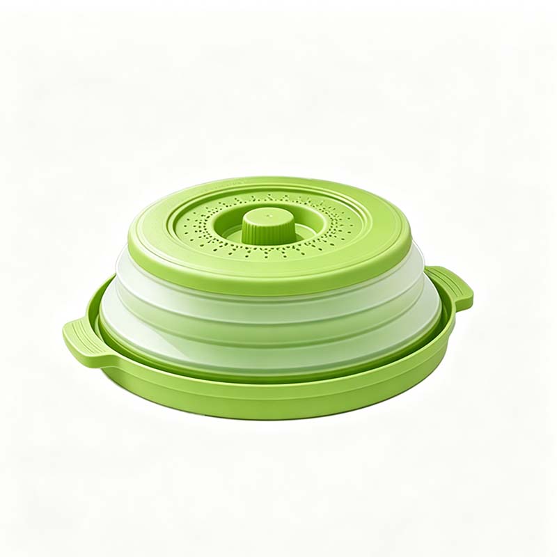 🏆 Last Day Special Price ! ✨Collapsible Microwave Cover with Base Mat💨