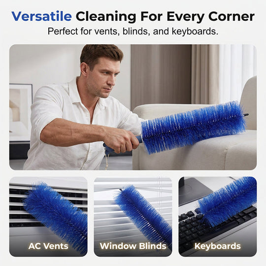 🧹 BUY 1 GET 1 FREE! ✨ 360° Flexible Cleaning Brush – Bendable, dense bristles & all-around reach – Perfect for corners, taps, or tight gaps – durable & easy to rinse 🔄