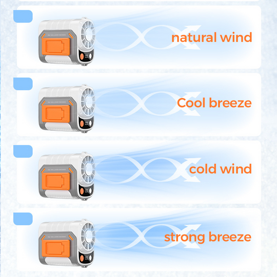 🏆 Last Day Special Price ! 🔥✨Multi-Function Waist-Mount Portable Fan