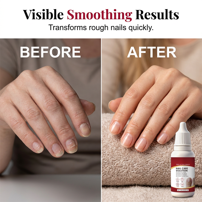 ⭐BUY 1 GET 1 FREE⭐🦶Triple Action Nail Care Kit – Reduces thickness, smooths surface, strengthens brittle nails. Dropper precision. Faster results! 💅✨
