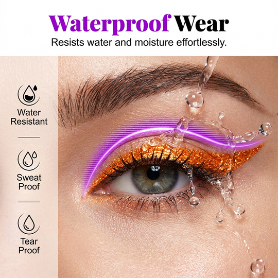 🌈BUY 1 GET 1 FREE✨💖Colorful Smudge-Proof Glitter Eyeliner Pencil