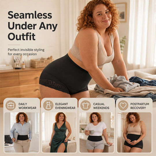 🥳2026 HOT SALE🥳💞50K+ SOLD!✨ 💝 Women's Cross Tummy Control Shapewear Panties