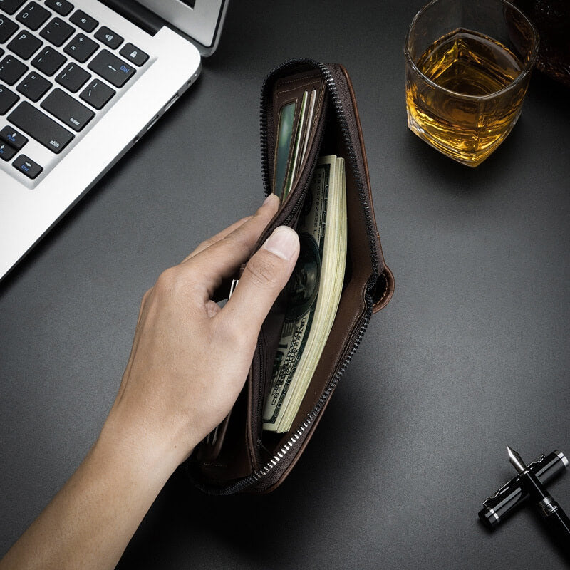 💳Multifunctional Card Holder with RFID Slot for Multiple Purposes