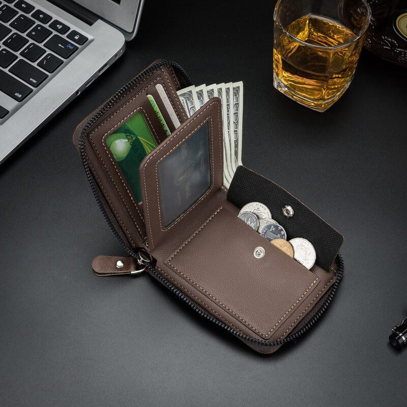 💳Multifunctional Card Holder with RFID Slot for Multiple Purposes