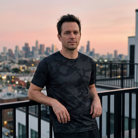 🏃‍♂️ 50% OFF NOW! 🌲 Men's Quick Dry Camo Sports T-Shirt – Moisture Wicking & Active Fit – Train in Style 💪