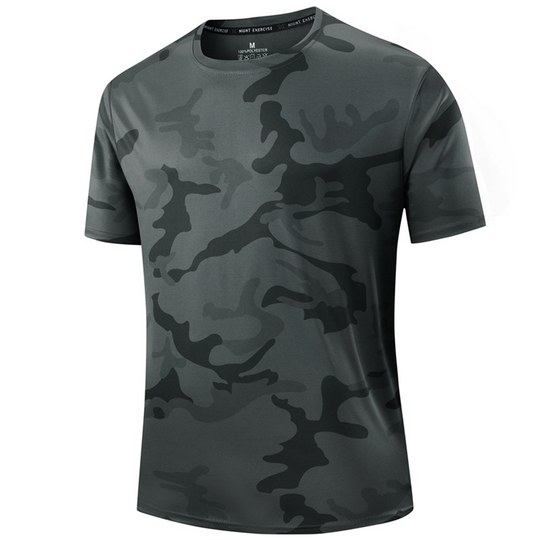 🏃‍♂️ 50% OFF NOW! 🌲 Men's Quick Dry Camo Sports T-Shirt – Moisture Wicking & Active Fit – Train in Style 💪