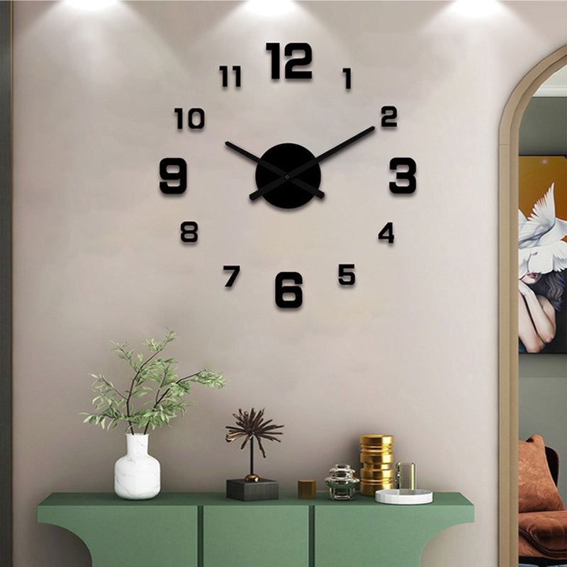 2026 HOT SALE50K+ SOLD!3D DIY Luminous Acrylic Wall Clock Set
