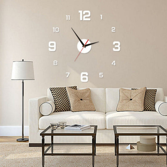 2026 HOT SALE50K+ SOLD!3D DIY Luminous Acrylic Wall Clock Set