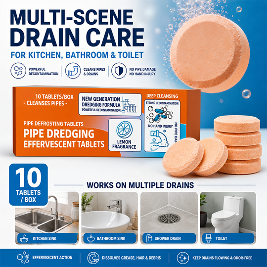 Fast-Acting Drain Cleaner Powder