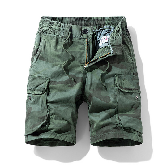 🩳 LIMITED-TIME 50% OFF! ✨ Men's Casual Relaxed Fit Cargo Shorts – Multi-Pockets, Breathable, Rugged 🌲