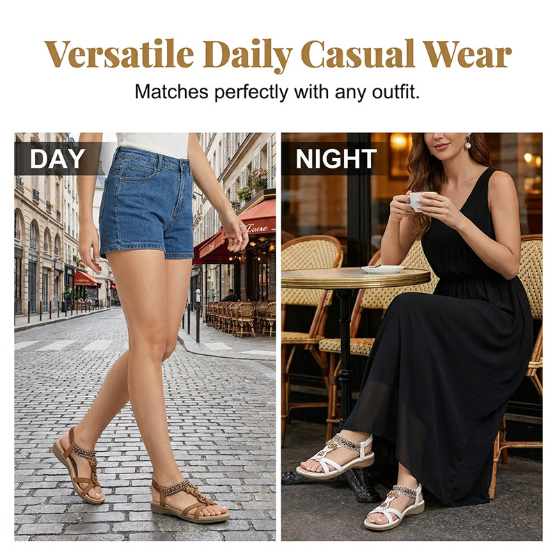 👡 Women‘s Comfortable Bohemian Flat Sandals